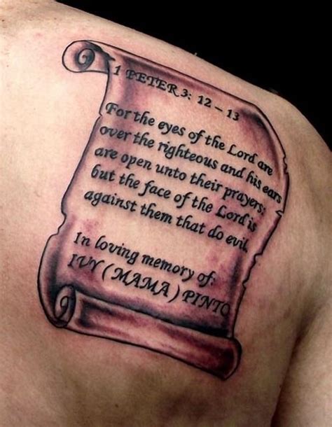 Christian Quotes Tattoo Art (10) | Tattoo quotes, Verse tattoos, Back ...