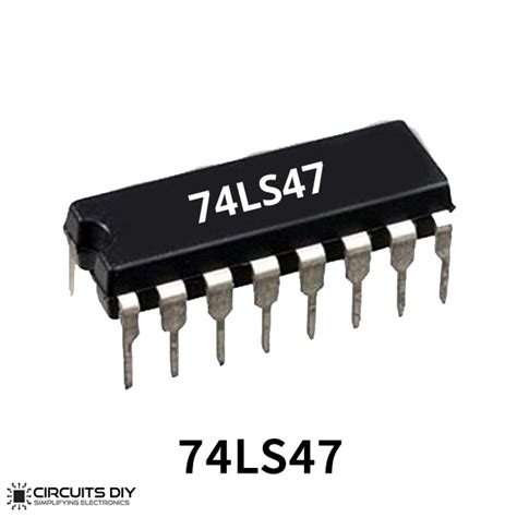 74LS47 BCD to 7-Segment Display Decoder IC - Datasheet