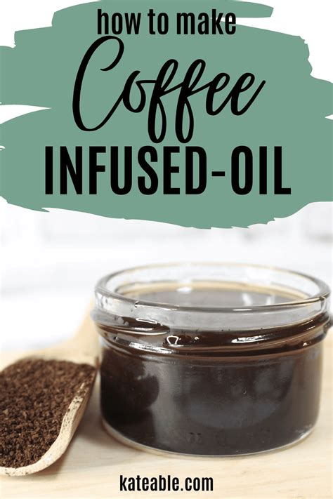 10 Coffee Oil Benefits + Easy Coffee Infused Oil Recipe