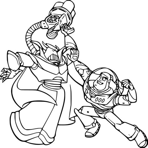 Toy Story 2 Zurg coloring page - Download, Print or Color Online for Free