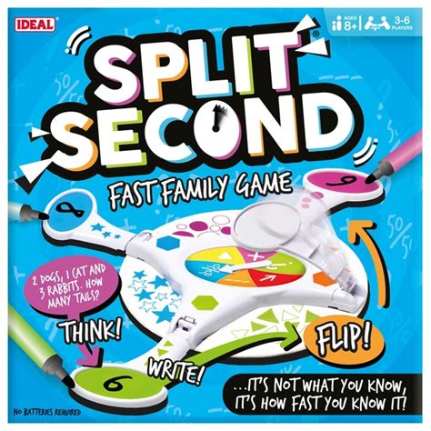 Split Second - Family Board Games UK