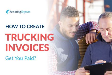 How to Create a Trucking Invoice Template That Gets You Paid ...