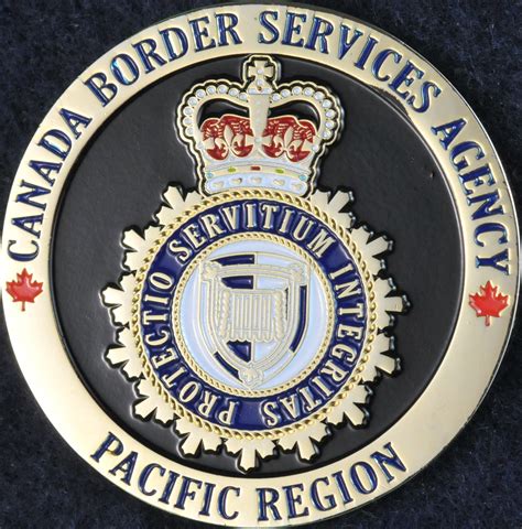 Canada Border Services Agency CBSA Pacific Region YVR Flexible Response Team | Challengecoins.ca