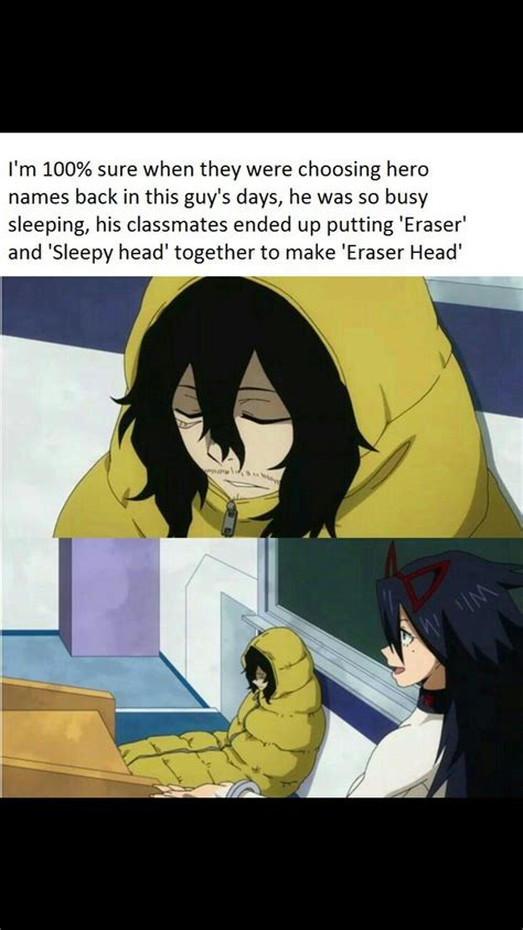 Aizawa shouta... I expected nothing else | Boku no hero academia, My hero academia shouto, Hero