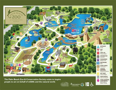 Zoos - West Palm Beach** - Zoos In Florida Map | Printable Maps