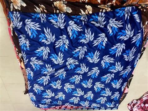 Printed Blue Flannel Bed Sheets at ₹ 300 in Panipat | ID: 2851938214273