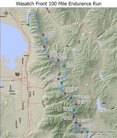 Wasatch Front 100, Sep 06 2019 | World's Marathons