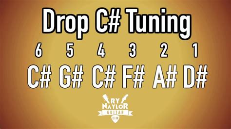 Drop C Sharp Guitar Tuning Notes | Guitar tuning, Guitar, Alternate guitar tunings