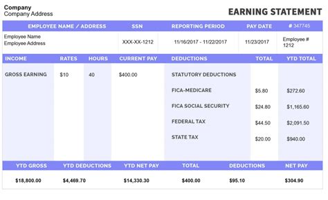 free printable pay stubs online-sample - Online Paystub