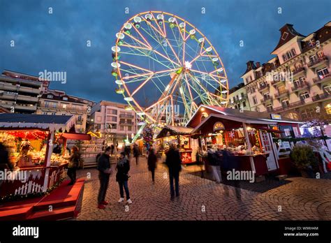 Switzerland, Vaud, Waadt, Montreux, ville, Stadt, city, Montreux Noël ...