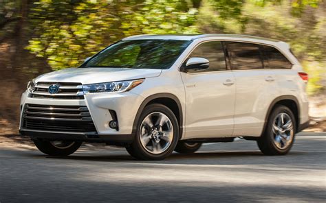 2017 Toyota Highlander Hybrid Limited - Wallpapers and HD Images | Car ...