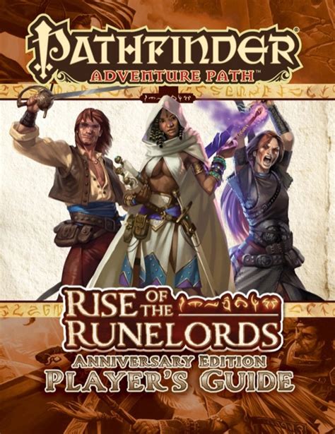 paizo.com - Pathfinder Adventure Path: Rise of the Runelords Anniversary Edition Player's Guide ...