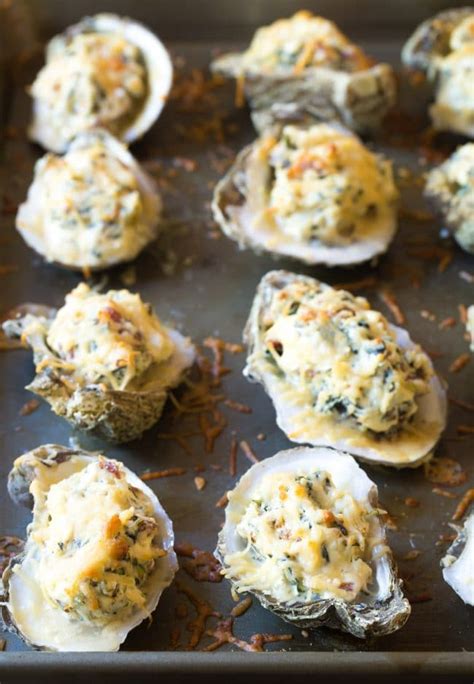 Baked Oysters with Cheese - A Spicy Perspective