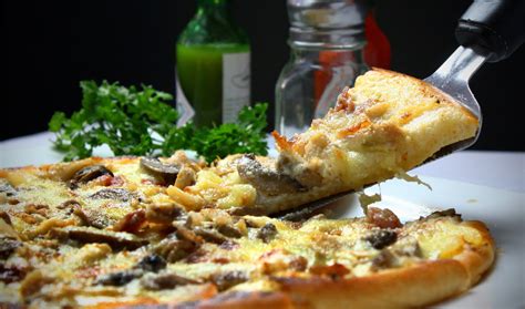 pizza slice italian toppings dinner lunch cheese 4k HD Wallpaper