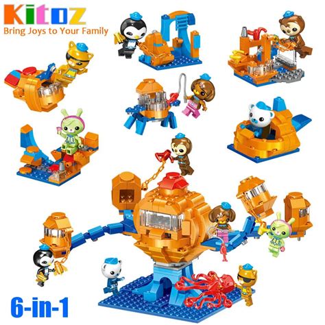 Aliexpress.com : Buy Kitoz Octonauts Cartoon Action Figure Barnacles Shellington Tweak Kwazii ...