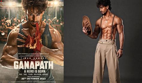 Tiger Shroff's look revealed on poster for ‘Ganapath - Rise of The Hero’