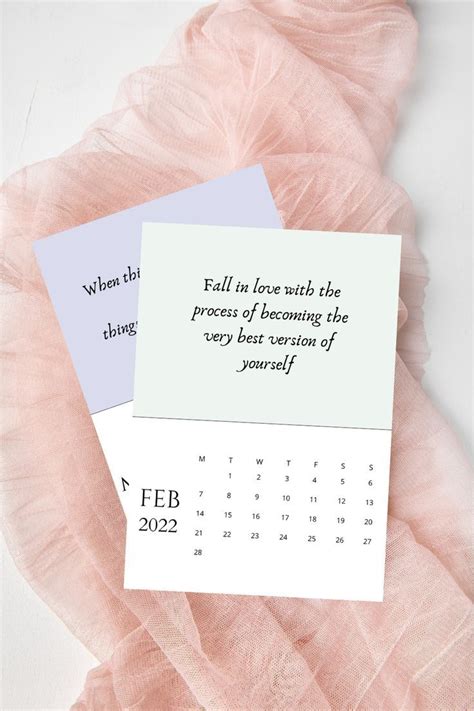 2023 Quotes Calendar 2023 Calendar With Affirmation - Etsy | Inspirational quotes, Affirmations ...