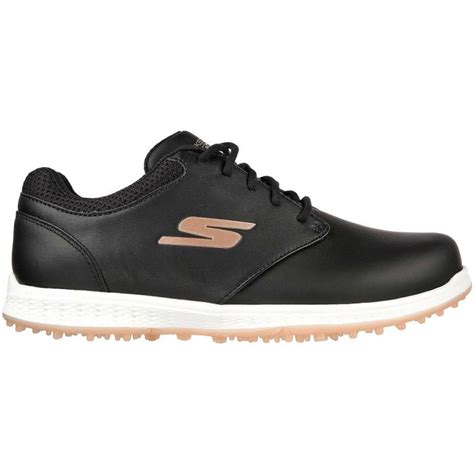 Buy Skechers Women's GO GOLF Bold Golf Shoes Black/Rose Gold | Golf Discount