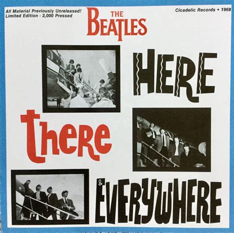 The Beatles - Here, There, And Everywhere (1993, CD) | Discogs