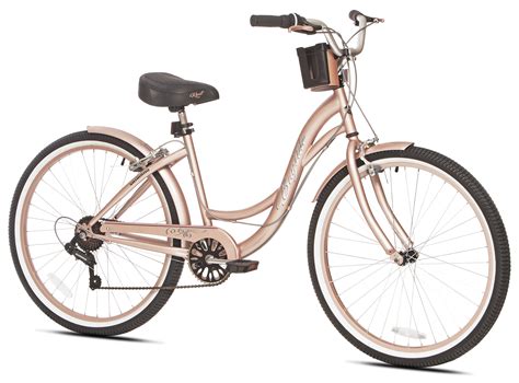 Kent 26" Bayside Cruiser Women's Bike, Rose Gold - Walmart.com