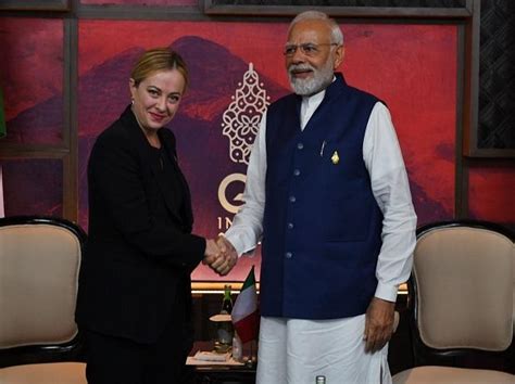 PM Modi meets Italy's Meloni at G20 summit in Bali, holds bilateral ...