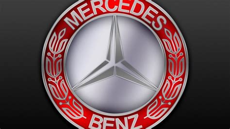 Mercedes Benz Logo HD Wallpaper - WallpaperFX