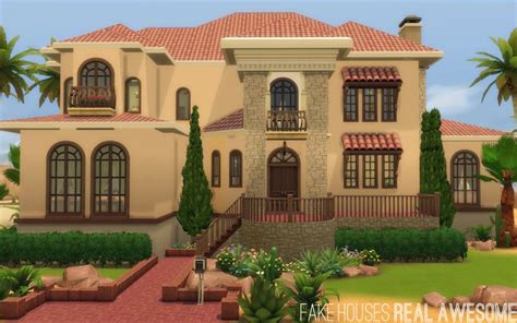 Verona (CC-free) • 50x50 lot (Affluista Mansion in Oasis Springs) • §256,944 | §121,549 • 4 bd ...