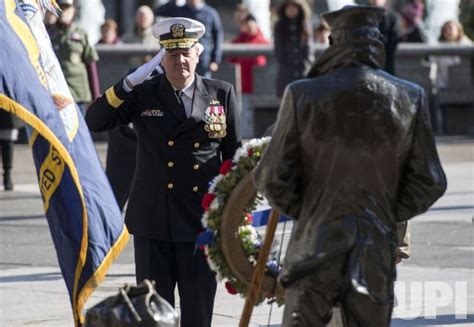 Photo: Veterans Day Ceremony at the Navy Memorial in Washington, D.C ...