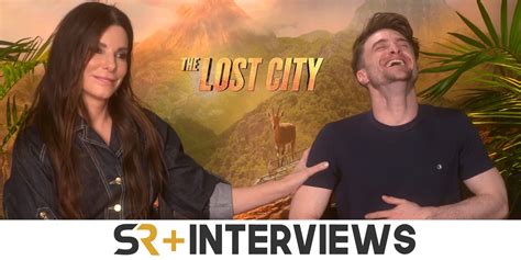 Daniel Radcliffe & Sandra Bullock Interview: The Lost City