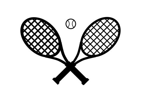 Tennis Ball Clip Art Black And White