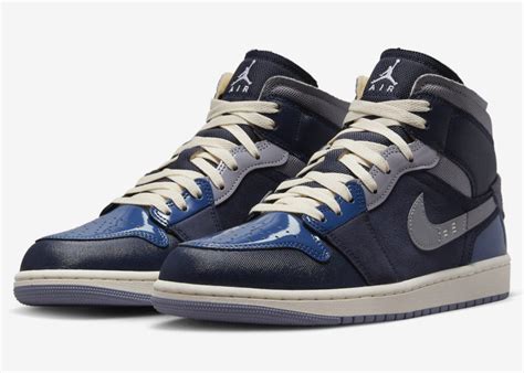 Air Jordan 1 Mid SE Craft Obsidian DR8868-400 Release Date | SBD