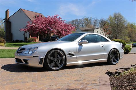 2005 Mercedes-Benz R230 SL65 AMG on 20" D2 Forged Wheels | BENZTUNING