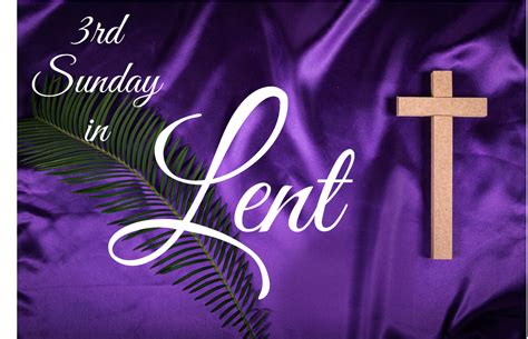 3rd Sunday in Lent — Sierra Vista Community Church