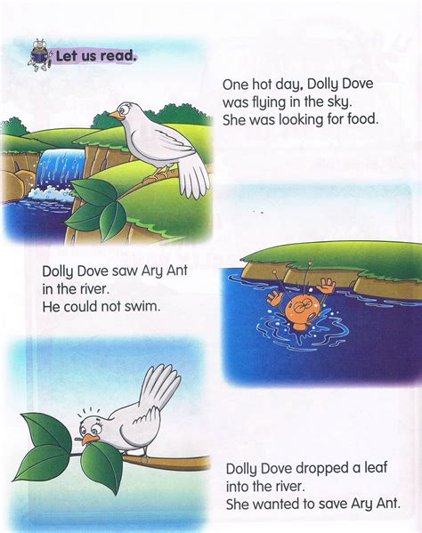 English Bee Learning Corner: The ant and the dove