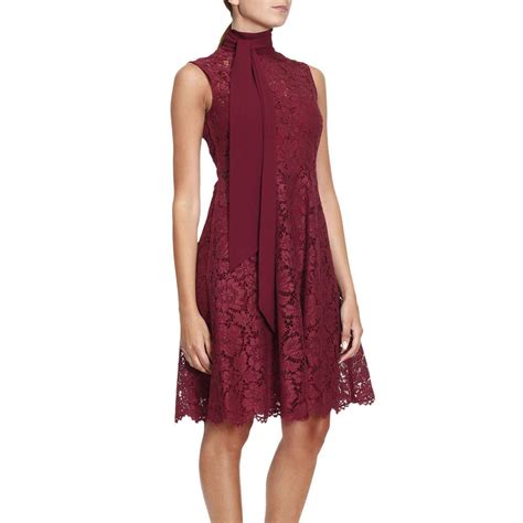 Valentino - Dress Dress Women Valentino - burgundy, Women's Dresses ...