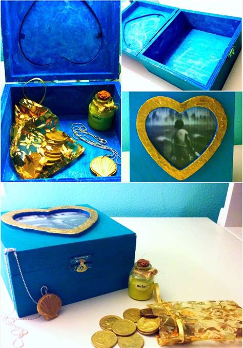 DIY Percy Jackson Box Contains a Ploch of gold drachmas, nectar in a ...