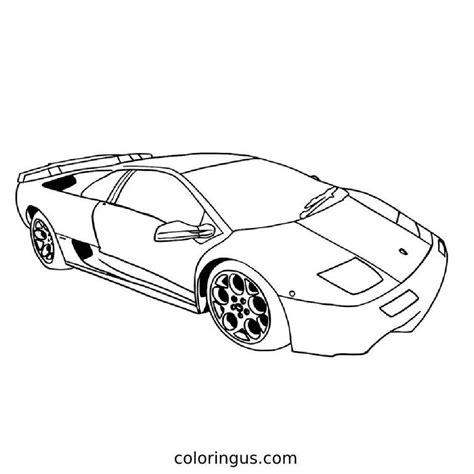 Lamborghini Coloring Pages (Free Printable PDF)