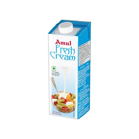 Amul Fresh Cream Price - Buy Online at ₹63 in India