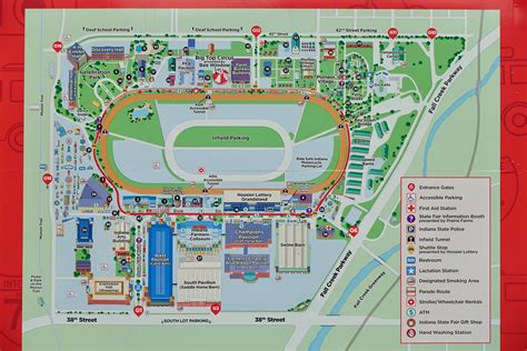 Indiana State Fairgrounds Camping Map - Middle East Political Map