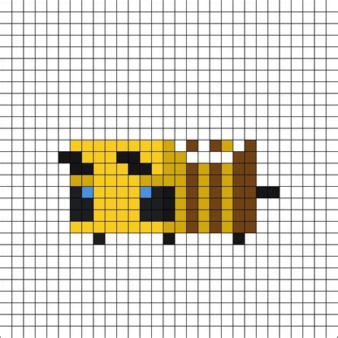 Search Results: Bee Bead Patterns | Pixel art, Minecraft pixel art ...