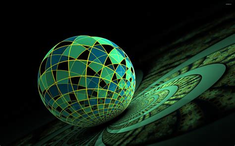 Mosaic sphere wallpaper - 3D wallpapers - #17506