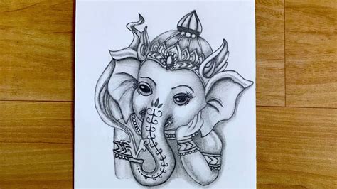 Update more than 120 ganesh pencil sketch drawing - vietkidsiq.edu.vn