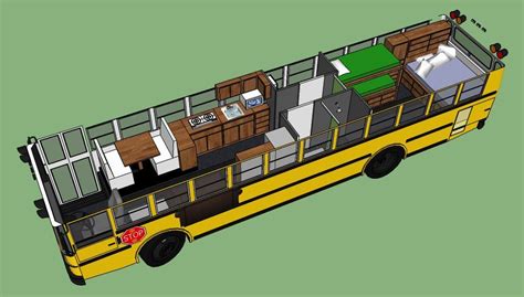 Double Decker Bus Conversion Floor Plans - wegadgets.net