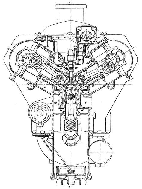 Diesel Engine Drawing at GetDrawings | Free download