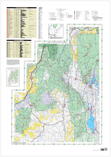 Payette National Forest Wesier, Council, New Meadows Ranger Districts Forest Visitor Map 2013 by ...