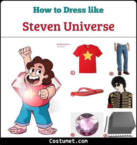 Steven Universe Costume for Cosplay & Halloween