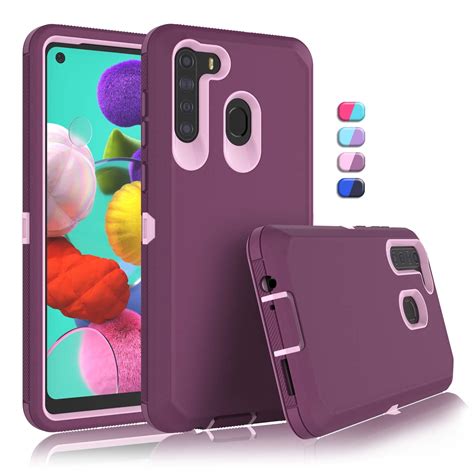 Samsung Galaxy A21 Cases, Sturdy Phone Case for Galaxy A21 US Version ...