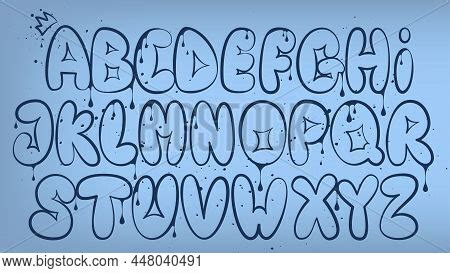 Graffiti Alphabet. Vector & Photo (Free Trial) | Bigstock