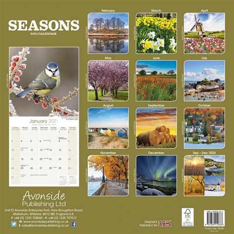 The Seasons Calendar - Pen Leanor