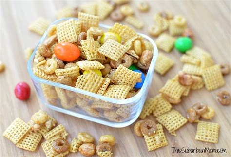 DIY Chex Mix: Honey Peanut School Fuel - TheSuburbanMom